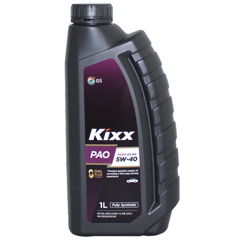 Масло моторное KIXX PAO 5W-40 Синтетическое 1 л