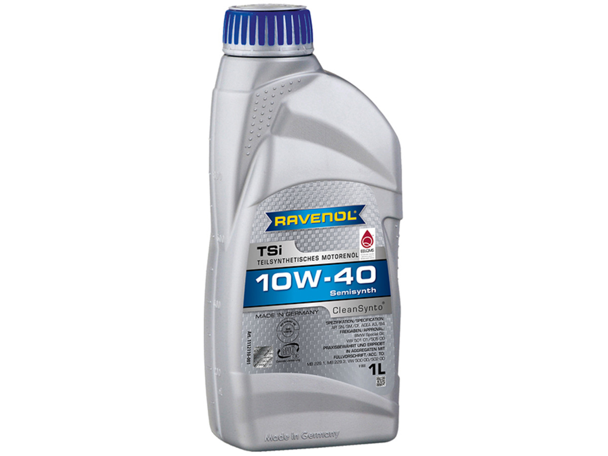 Масло моторное RAVENOL TSI 10W-40 Полусинтетическое 1 л