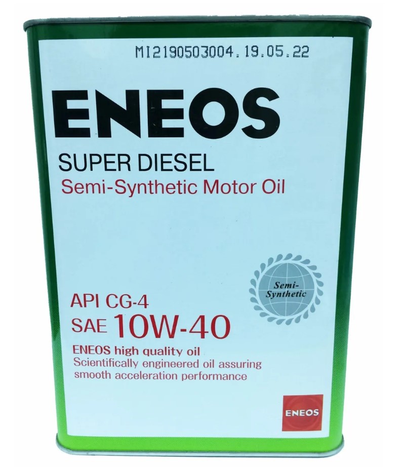 Масло моторное ENEOS Super Diesel CG-4 10W-40 Полусинтетическое 