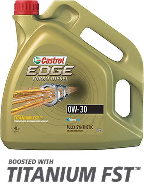 Масло моторное CASTROL Edge Titanium Turbo Diesel 0W-30 Синтетич