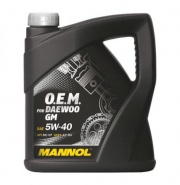 Масло моторное MANNOL 7711 O.E.M 5W-40 Синтетическое 4 л