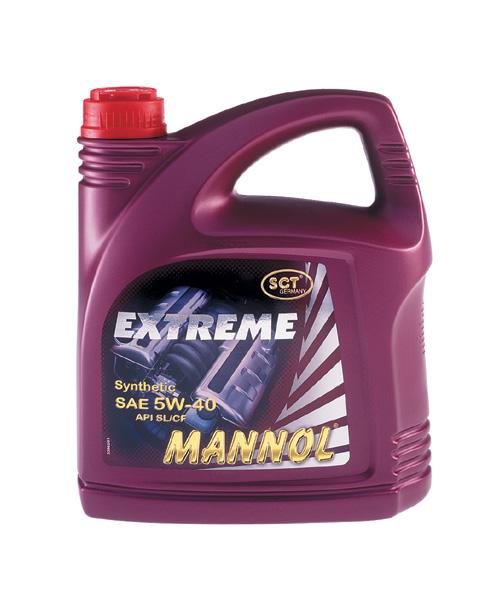 Масло моторное MANNOL 7915 Extreme 5W-40 Синтетическое 4 л