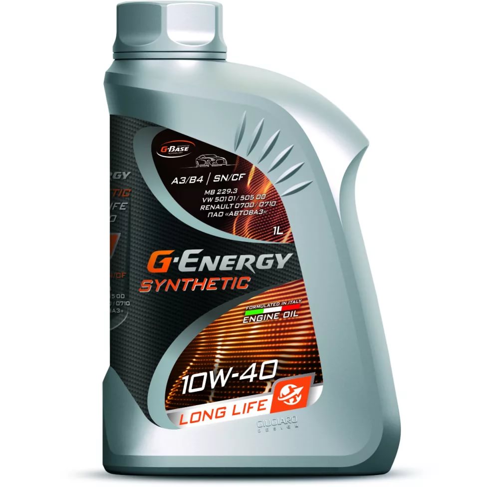 Масло моторное G-ENERGY Synthetic Long Life 10W-40 Синтетическое