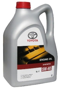 Масло моторное TOYOTA  5W-40 Синтетическое 5 л