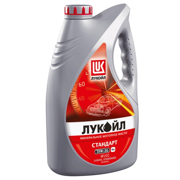 Масло моторное LUKOIL Стандарт 15W-40 Минеральное 4 л