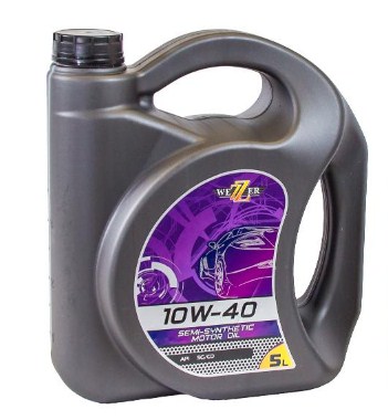 Масло моторное WEZZER  10W-40 Полусинтетическое 5 л
