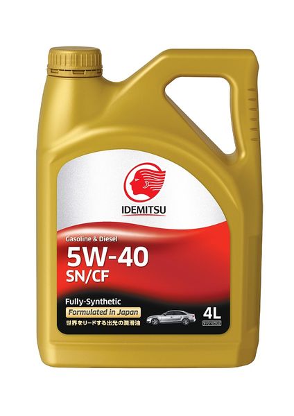 Масло моторное IDEMITSU  5W-40 Синтетическое 4 л