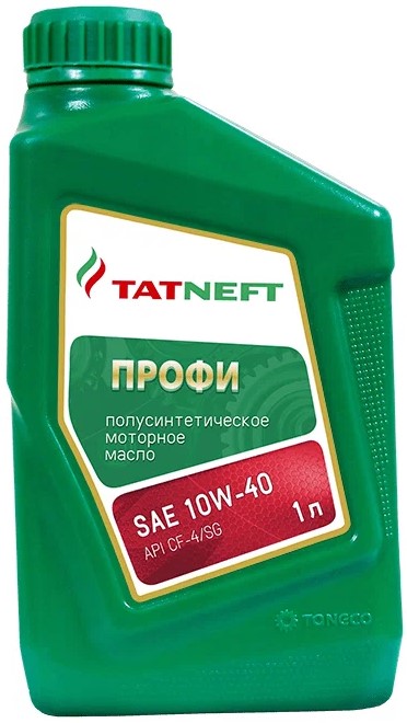 Масло моторное TATNEFT Профи 10W-40 Полусинтетическое 1 л