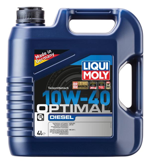 Масло моторное LIQUI MOLY Optimal Diesel 10W-40 Полусинтетическо