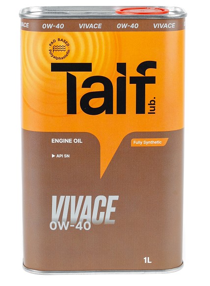Масло моторное TAIF VIVACE 0W-40 Синтетическое 1 л