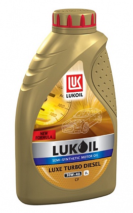 Масло моторное LUKOIL Люкс Турбо Дизель 10W-40 Полусинтетическое