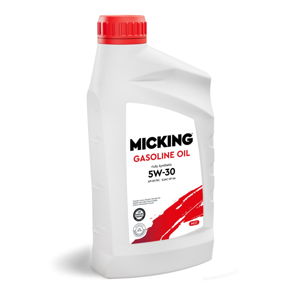 Масло моторное MICKING Gasoline Oil MG1 5W-30 Синтетическое 1 л