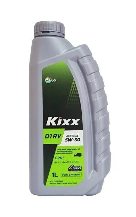 Масло моторное KIXX D1 RV 5W-30 Синтетическое 1 л