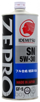 Масло моторное IDEMITSU ZEPRO TOURING 5W-30 Синтетическое 1 л