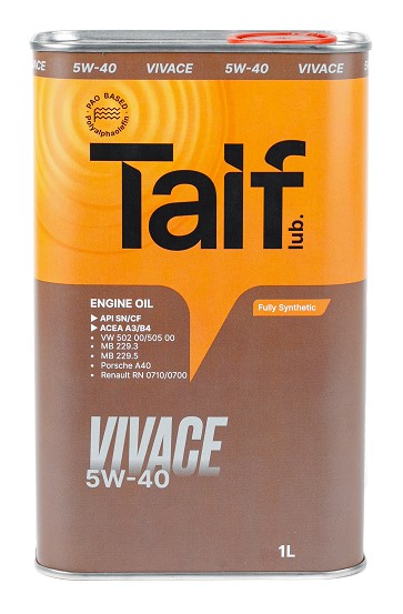 Масло моторное TAIF VIVACE 5W-40 Синтетическое 1 л