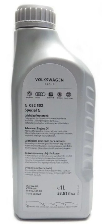 Масло моторное VAG Special G 5W-40 Синтетическое 1 л