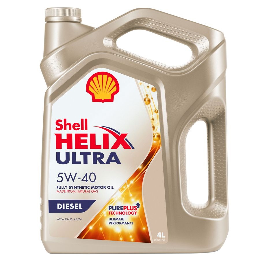 Масло моторное SHELL Helix Diesel Ultra 5W-40 Синтетическое 4 л