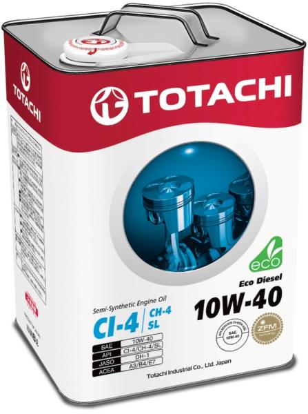 Масло моторное TOTACHI NIRO Eco Diesel 10W-40 Полусинтетическое 