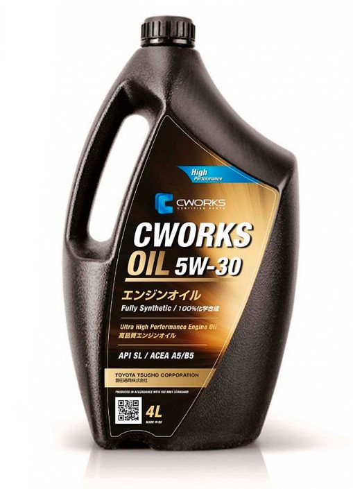 Масло моторное CWORKS  5W-30 Синтетическое 4 л