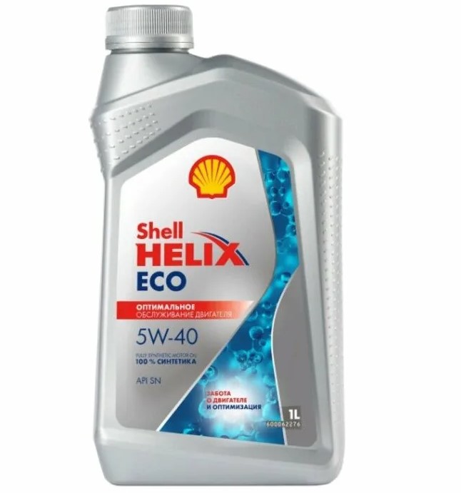 Масло моторное SHELL Helix ECO 5W-40 Синтетическое 1 л