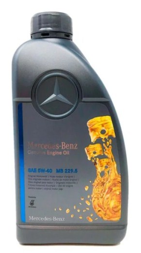 Масло моторное MERCEDES Genuine Motor Oil MB 229.50 5W-40 Синтет
