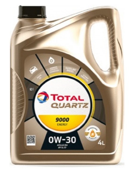 Масло моторное TOTAL Energy 9000 0W-30 Синтетическое 4 л
