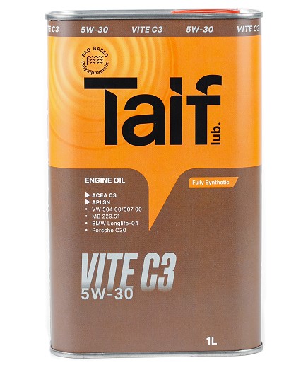 Масло моторное TAIF VITE C3 5W-30 Синтетическое 1 л