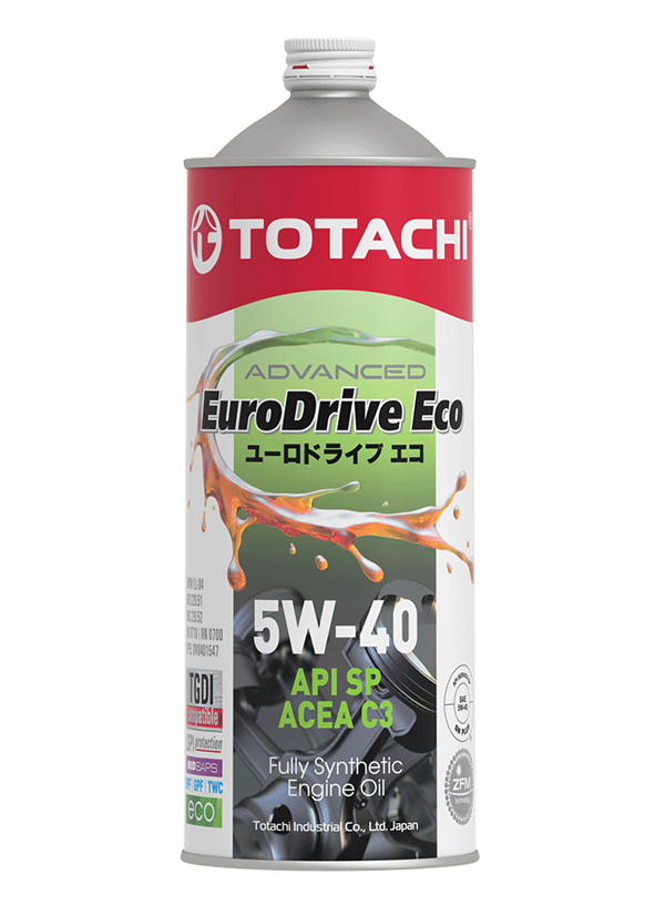 Масло моторное TOTACHI NIRO EURODRIVE ECO 5W-40 Синтетическое 1 