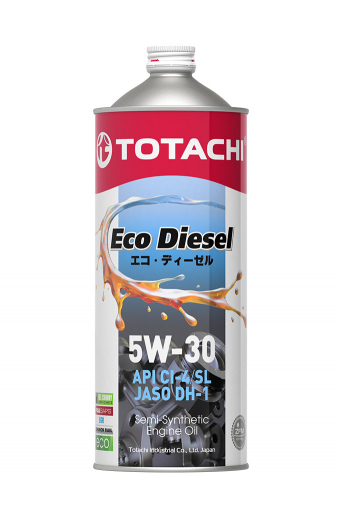 Масло моторное TOTACHI Eco Diesel 5W-30 Полусинтетическое 1 л