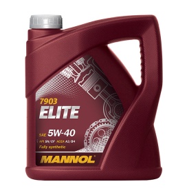 Масло моторное MANNOL 7903 Elite 5W-40 Синтетическое 4 л