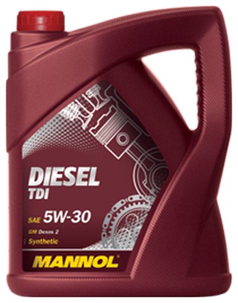 Масло моторное MANNOL 7909 Diesel TDI 5W-30 Синтетическое 5 л