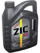 Масло моторное ZIC X7 5W-40 Синтетическое 4 л