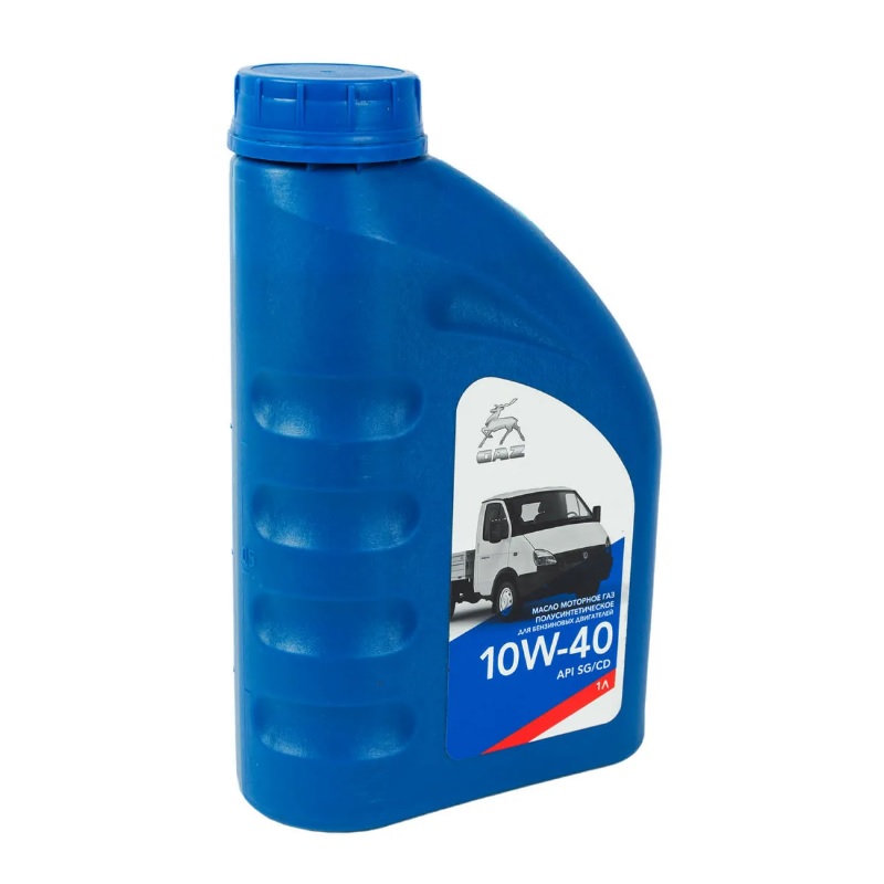 Масло моторное GAZ  10W-40 Полусинтетическое 1 л