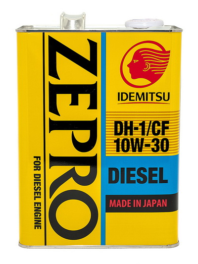 Масло моторное IDEMITSU ZEPRO DIESEL 10W-30 Полусинтетическое 4 