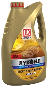 Масло моторное LUKOIL Люкс Турбо Дизель 10W-40 Полусинтетическое
