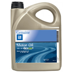 Масло моторное GENERAL MOTORS Dexos 1 5W-30 Синтетическое 5 л