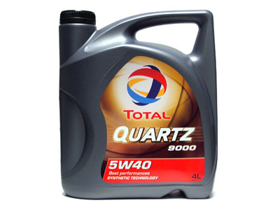 Масло моторное TOTAL Quartz 9000 5W-40 Синтетическое 4 л