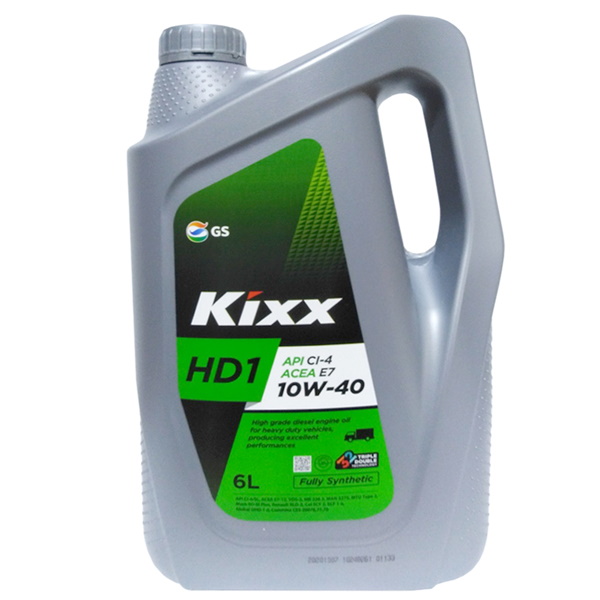 Масло моторное KIXX HD1 10W-40 Синтетическое 6 л