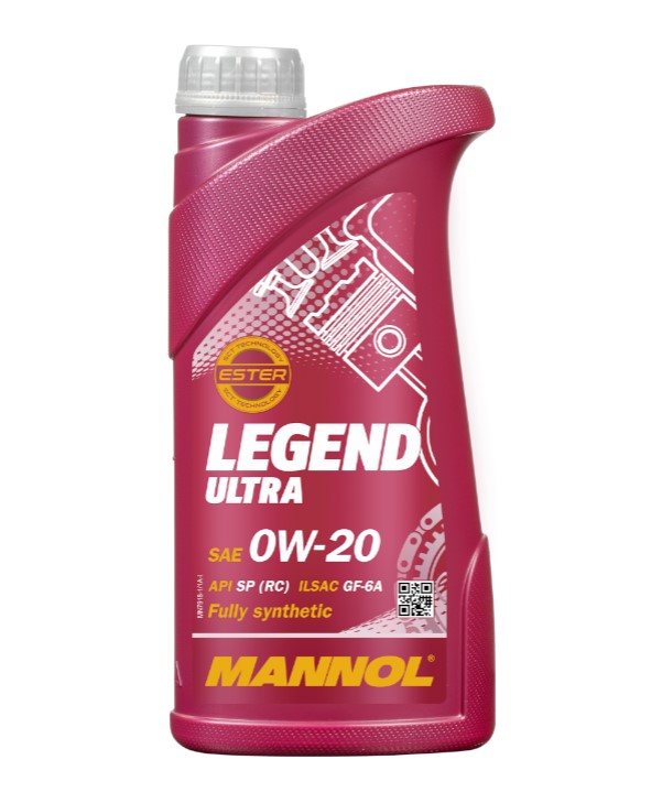 Масло моторное MANNOL 7918 Legend Ultra 0W-20 Синтетическое 1 л
