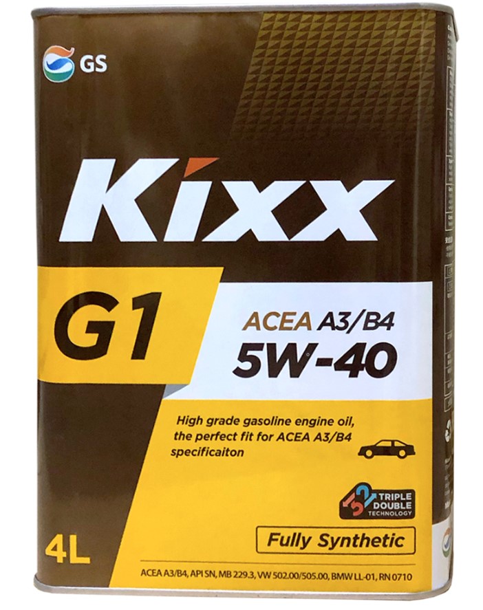 Масло моторное KIXX G1 5W-40 Синтетическое 4 л