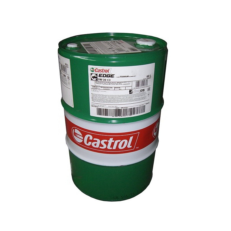 Масло моторное CASTROL Edge Titanium C3 5W-30 Синтетическое 60 л