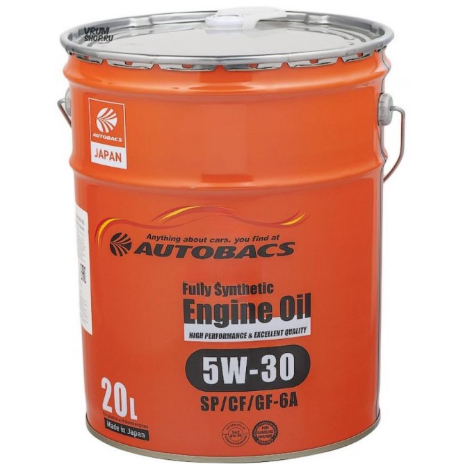 Масло моторное AUTOBACS ENGINE OIL FS 5W-30 Синтетическое 20 л