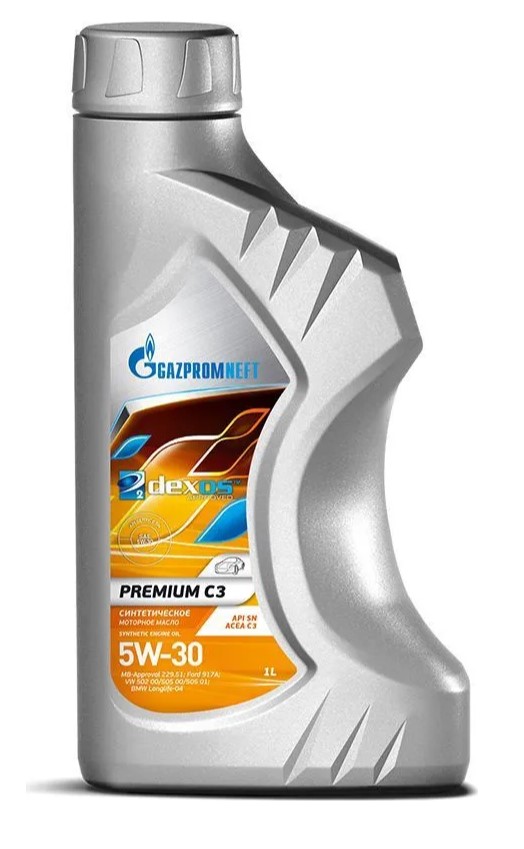 Масло моторное GAZPROMNEFT Premium С3 5W-30 Синтетическое 1 л