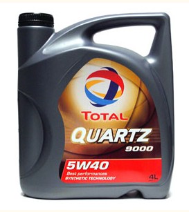 Масло моторное TOTAL Quartz 9000 5W-40 Синтетическое 4 л