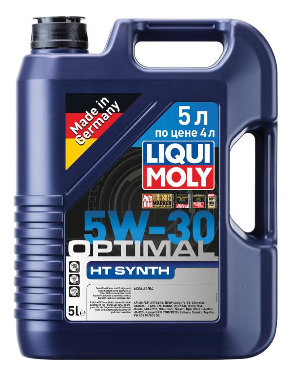 Масло моторное LIQUI MOLY Optimal Synth 5W-30 Синтетическое 5 л
