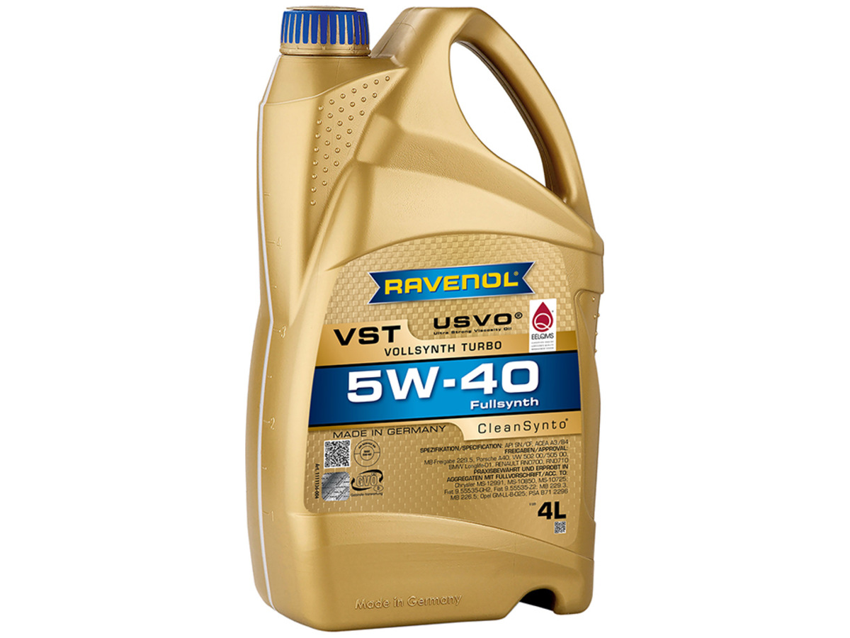 Масло моторное RAVENOL VST 5W-40 Синтетическое 4 л