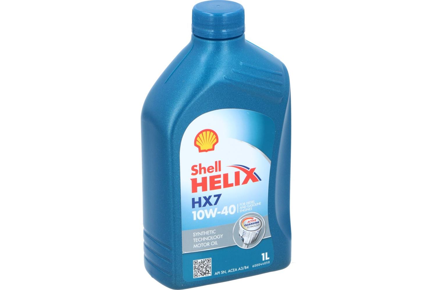 Масло моторное SHELL Helix HX7 10W-40 Полусинтетическое 1 л