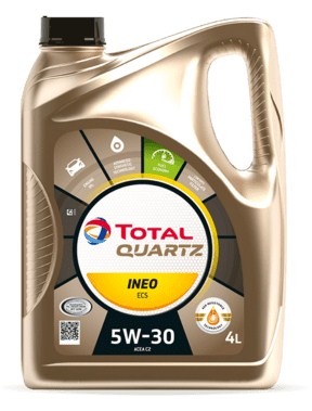 Масло моторное TOTAL Quartz Ineo ECS 5W-30 Синтетическое 4 л