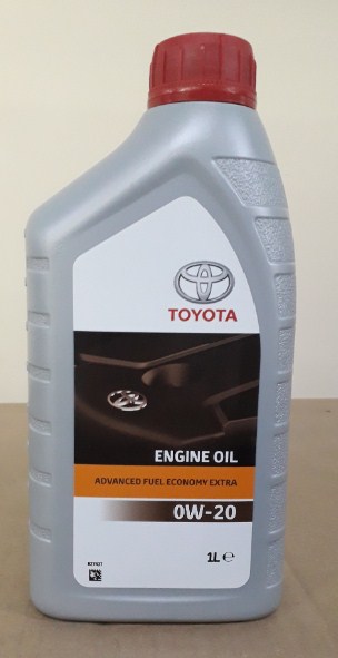 Масло моторное TOYOTA  0W-20 Синтетическое 1 л