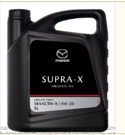 Масло моторное MAZDA Original Oil Supra X 0W-20 Синтетическое 5 